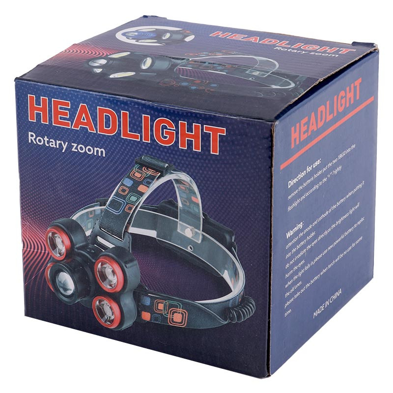 چراغ پیشانی هدلایت شارژی چندکاره P.O.L 20000W