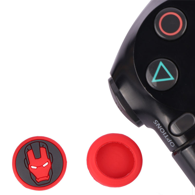 PS4 Controller Analogue Cover Iron Man
