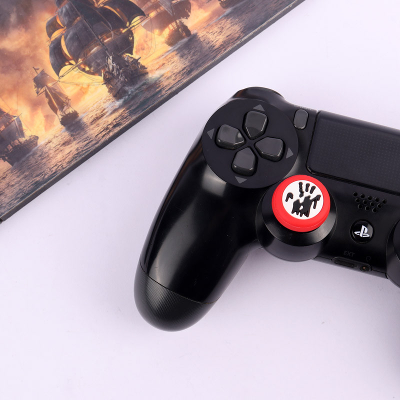 روکش آنالوگ دسته بازی PS4/XBOX طرح دست کد ۲ قرمز