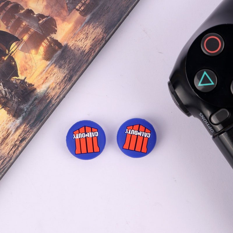 روکش آنالوگ دسته بازی PS4/XBOX طرح Call Of Duty Black Ops 4 آبی