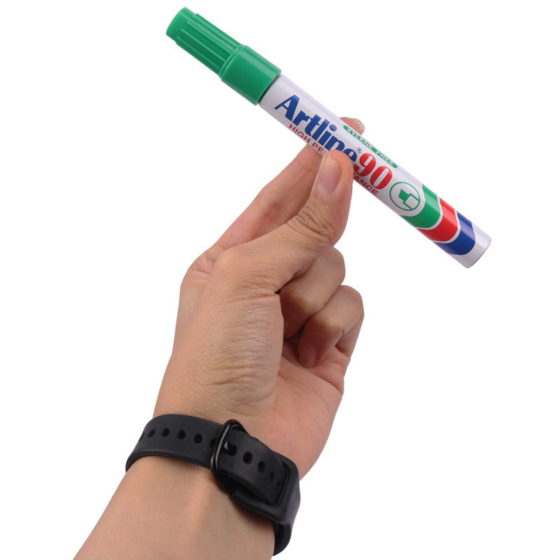 ماژیک معمولی آرت لاین نوک تخت ARTLINE EK-90 بسته 12 عددی