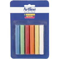 خمیر بازی 6 رنگ وکیومی آرت لاین ARTLINE NO.800BL6