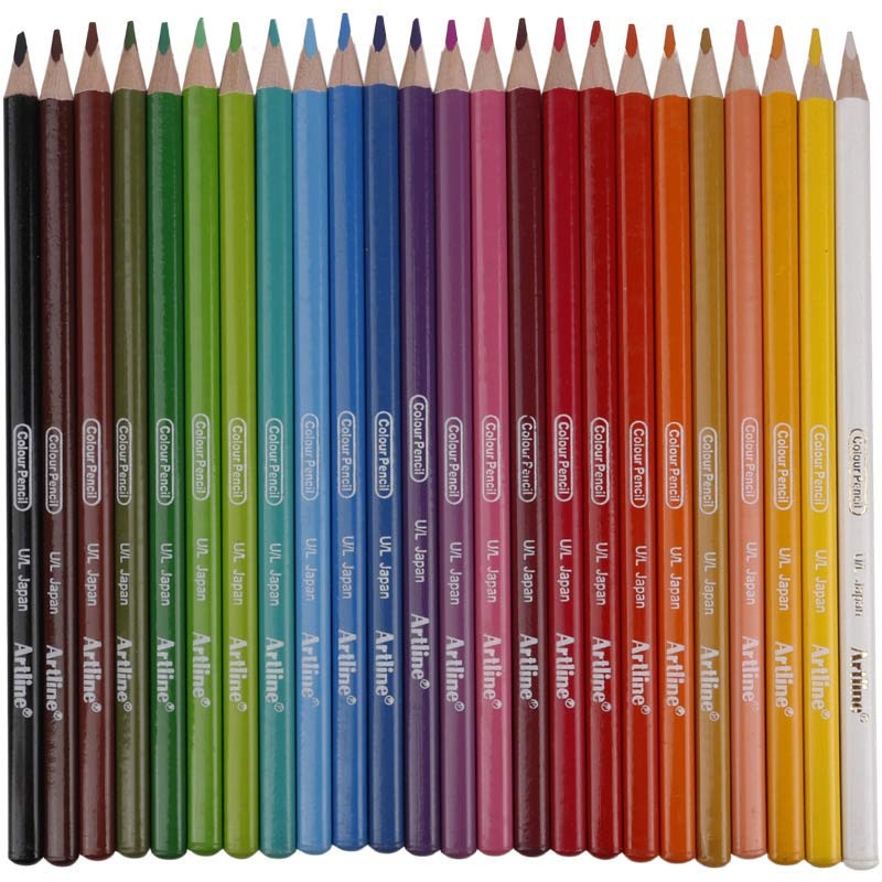 مداد رنگی 24 رنگ آرت لاین Artline ECP24-P/IL