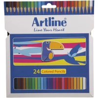 مداد رنگی 24 رنگ آرت لاین Artline ECP24-P/IL