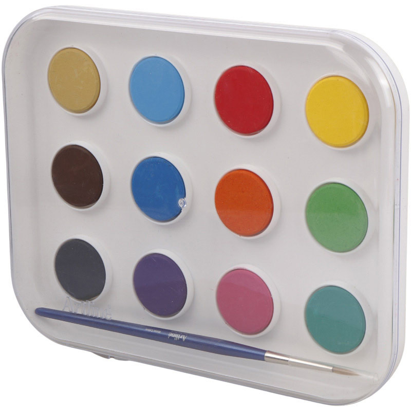 آبرنگ 12 رنگ آرت لاین Artline NO.820W12