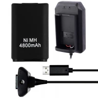 باتری و شارژر دسته بازی 3 کاره XBox 360 RF-1310S NI-MH 4800mAh