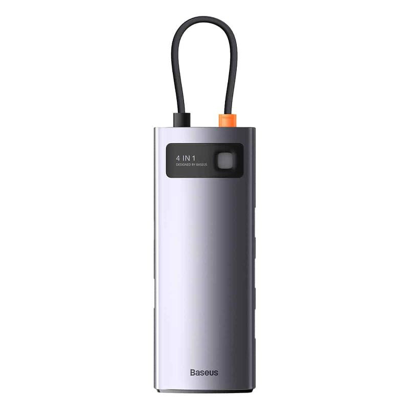 هاب 4 پورت Type-C باسئوس Starojy Metal Gleam Series WKWG070013