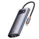 هاب 4 پورت Type-C باسئوس Starojy Metal Gleam Series WKWG070113