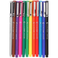 روان نویس سی کلاس رنگی C.Class LIQEO F-5015-12C 0.4mm بسته 12 عددی
