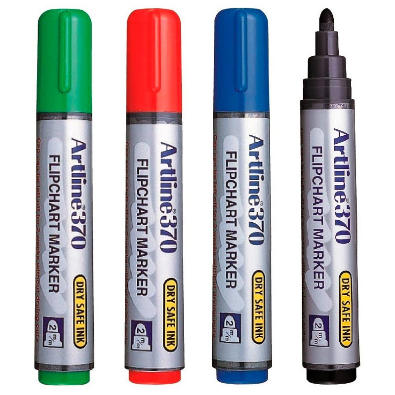 ماژیک معمولی آرت لاین نوک گرد Artline EK-370 بسته 12 عددی