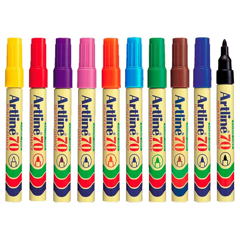 ماژیک معمولی آرت لاین نوک گرد Artline EK-70 بسته 12 عددی