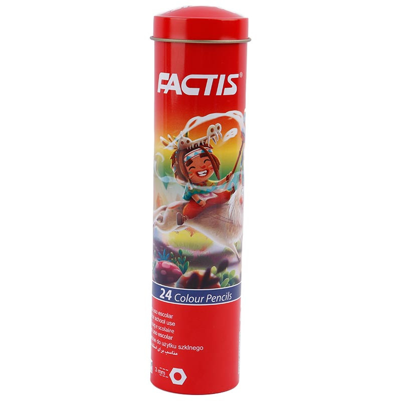 مداد رنگی 24 رنگ فکتیس Factis F071121024