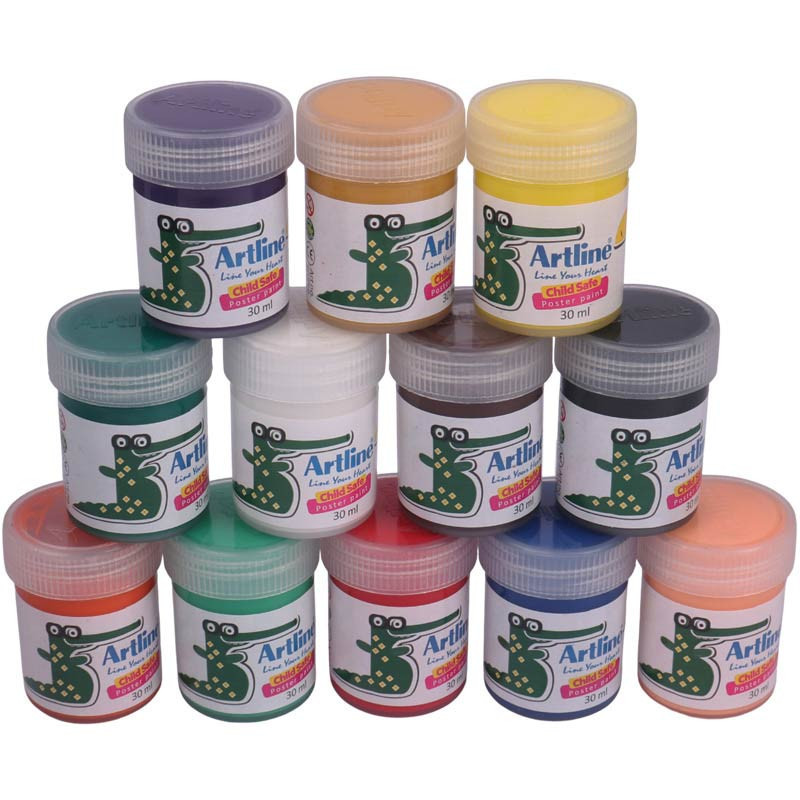 گواش 12 رنگ آرت لاین Artline NO.820PL12