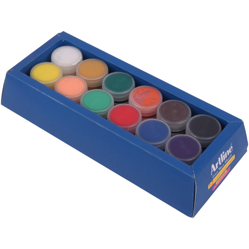 گواش 12 رنگ آرت لاین Artline NO.820PL12