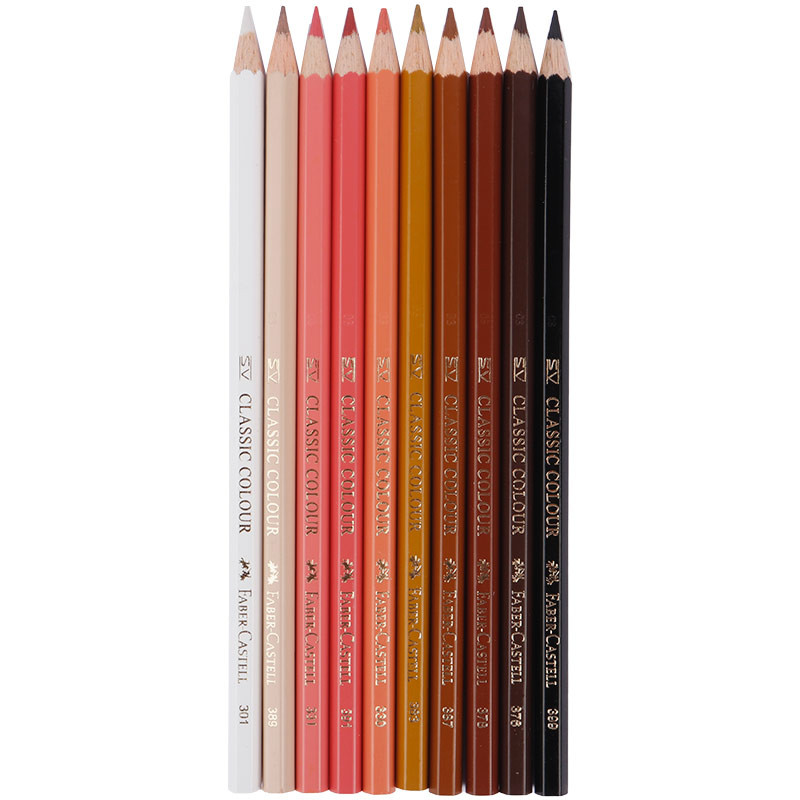 مداد رنگی 10 رنگ فابر کاستل Faber-Castell 115802