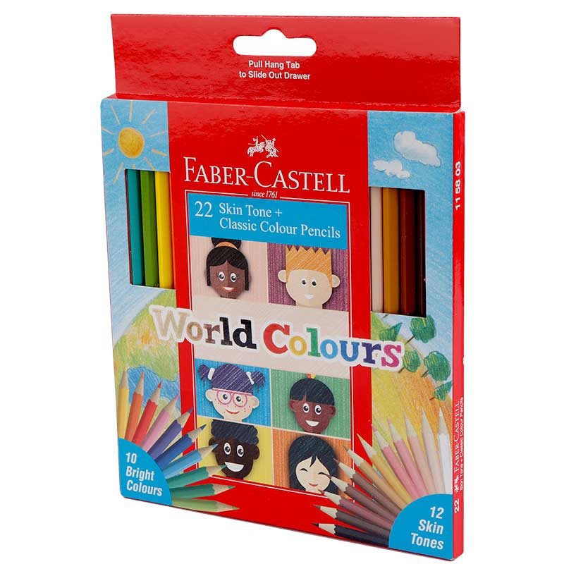 مداد رنگی 22 رنگ فابر کاستل Faber-Castell 115803