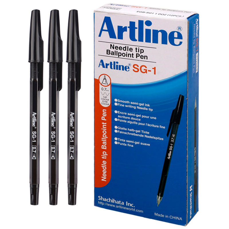 خودکار آرت لاین Artline SG-1 0.7mm بسته 12 عددی