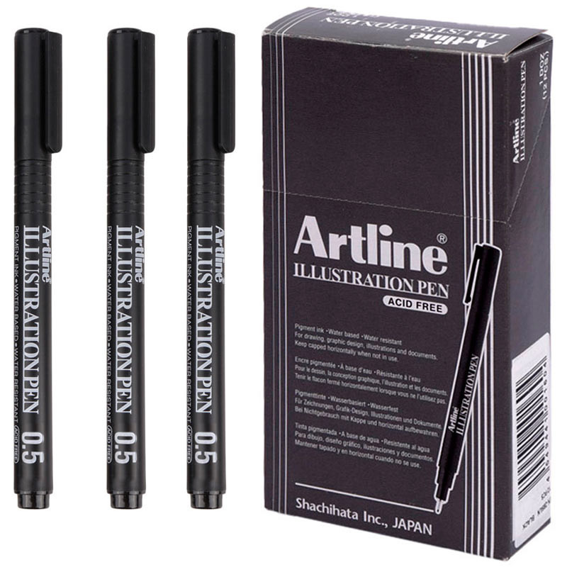 روان نویس آرت لاین Artline EK-285ILN 0.5mm بسته 12 عددی