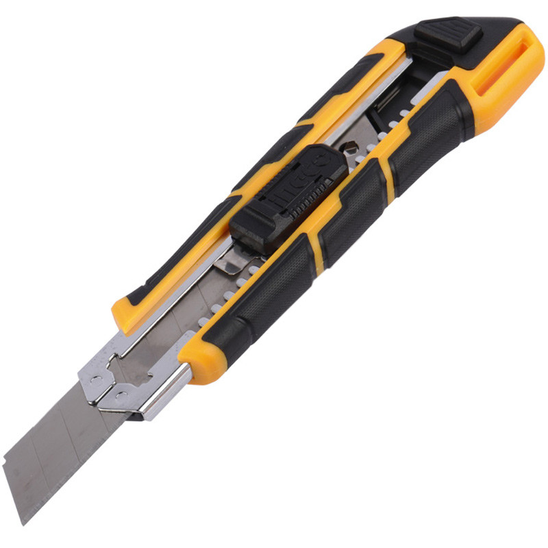 کاتر پلاستیکی 3 تیغ اینکو Ingco HKNS28035 18mm
