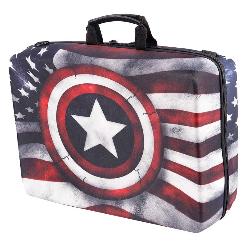 کیف کنسول بازی PS5 طرح Capitan America