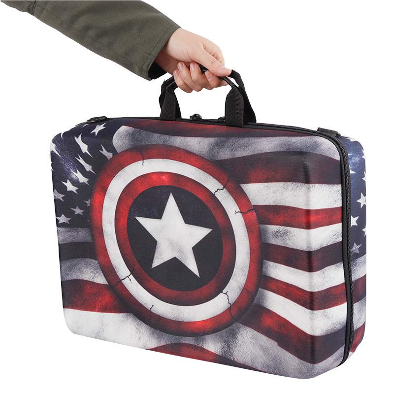 کیف کنسول بازی PS5 طرح Capitan America