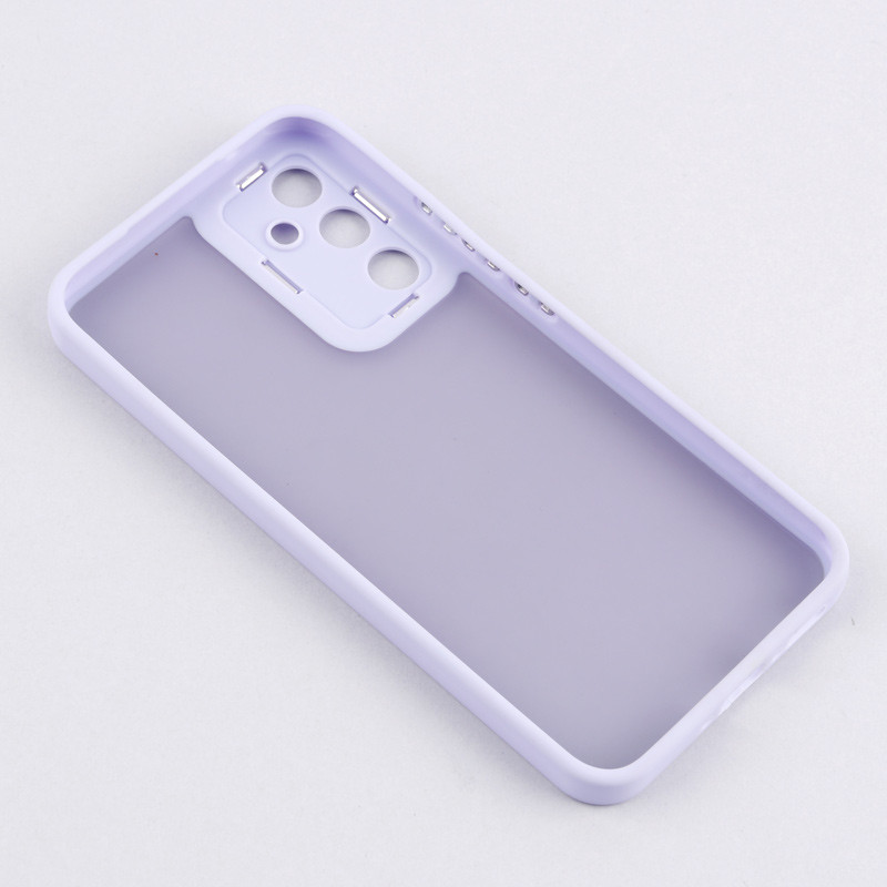 قاب PC سامسونگ Galaxy A34 متال ایرون پشت مات محافظ لنزدار