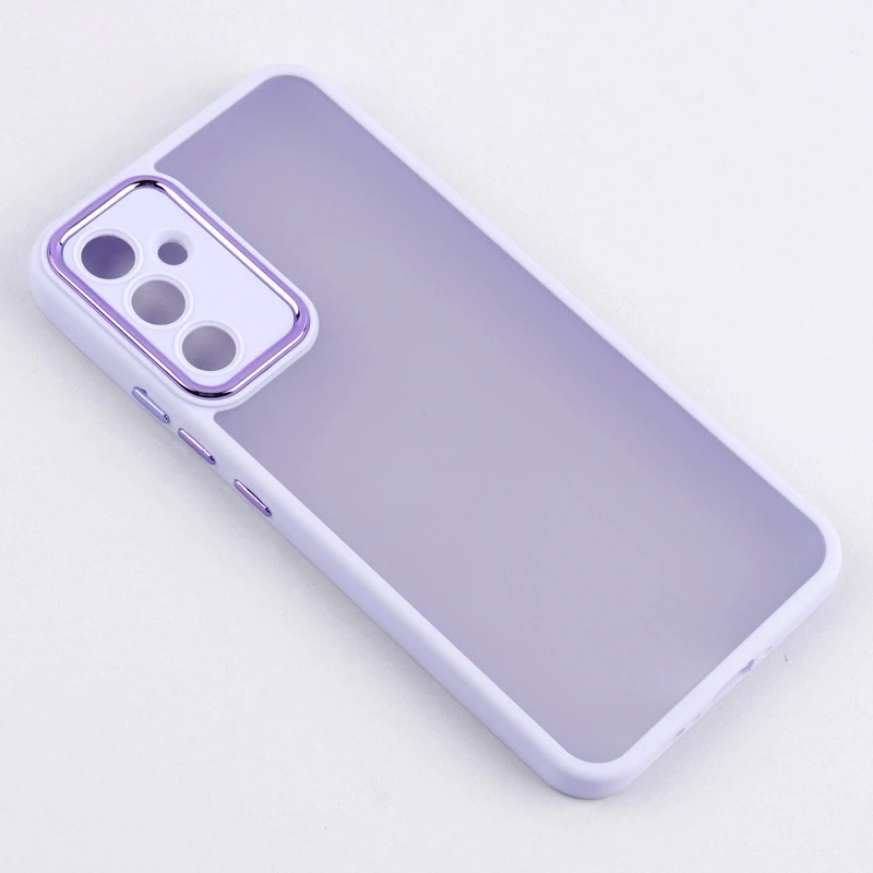 قاب PC سامسونگ Galaxy A34 متال ایرون پشت مات محافظ لنزدار