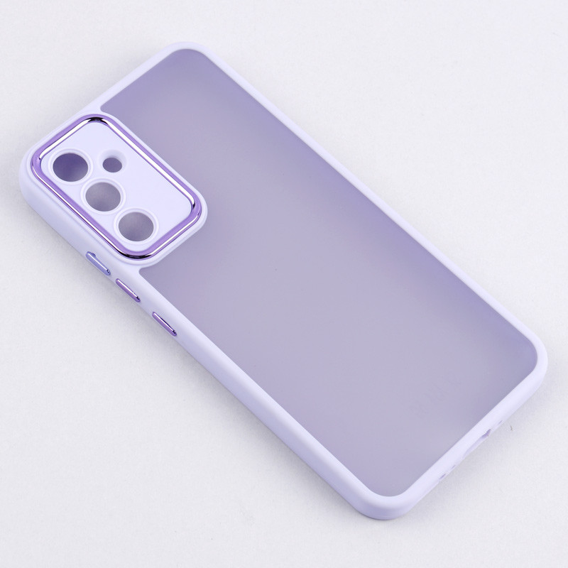 قاب PC سامسونگ Galaxy A34 متال ایرون پشت مات محافظ لنزدار