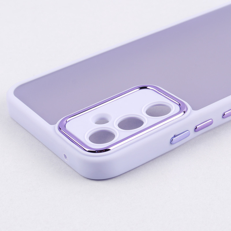 قاب PC سامسونگ Galaxy A34 متال ایرون پشت مات محافظ لنزدار