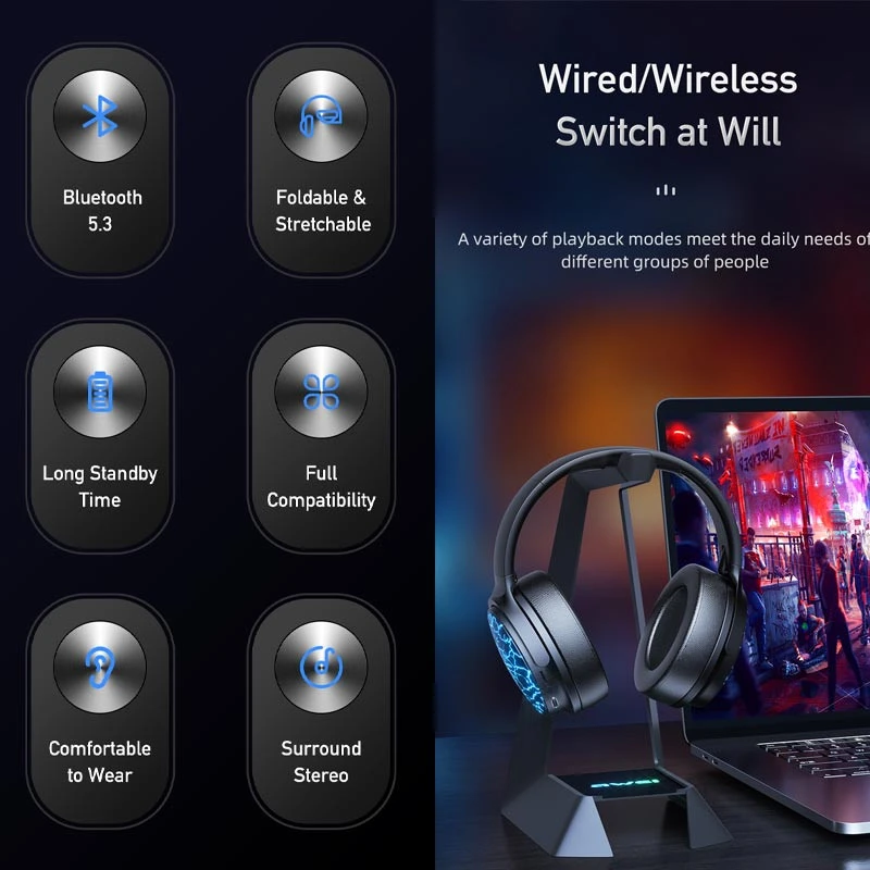 هدفون بلوتوثی اوی A780 Pro