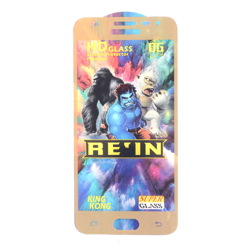 گلس HD Rein King Kong سامسونگ Samsung Galaxy J5 Prime طلایی