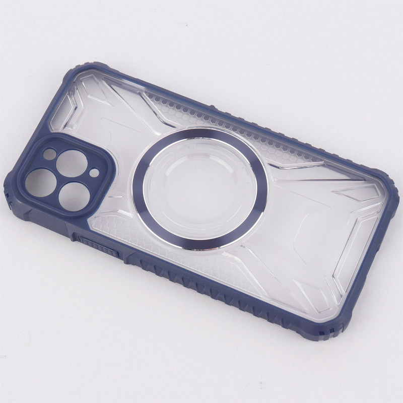 قاب شفاف طرح دار MagSafe محافظ لنزدار iPhone 11 Pro