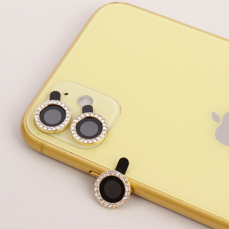 محافظ لنز رینگی نگین دار iPhone 11 / 11 Pro / 11 Pro Max / 12 / 12 Mini