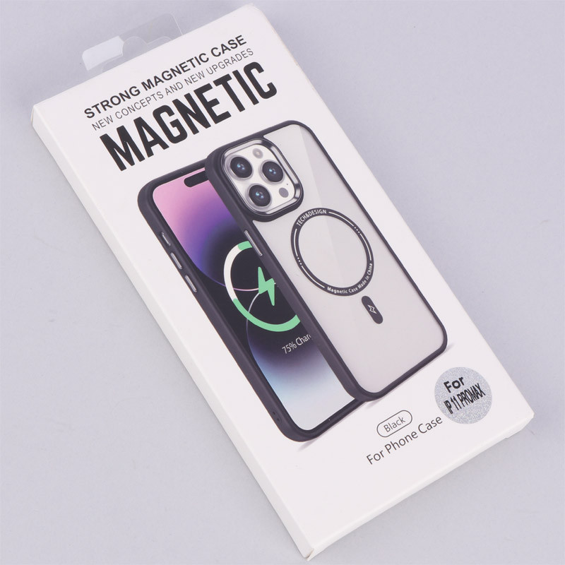 قاب شفاف magnetic اصلی مگ سیف iPhone 11 Pro Max