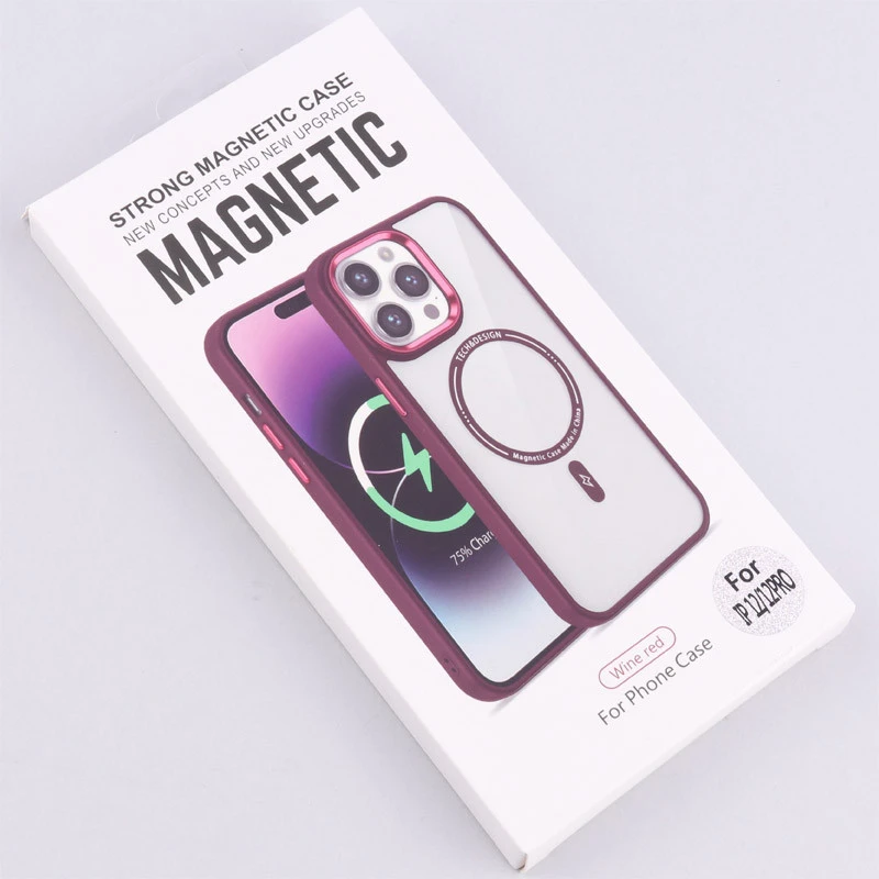 قاب شفاف magnetic اصلی مگ سیف iPhone 12