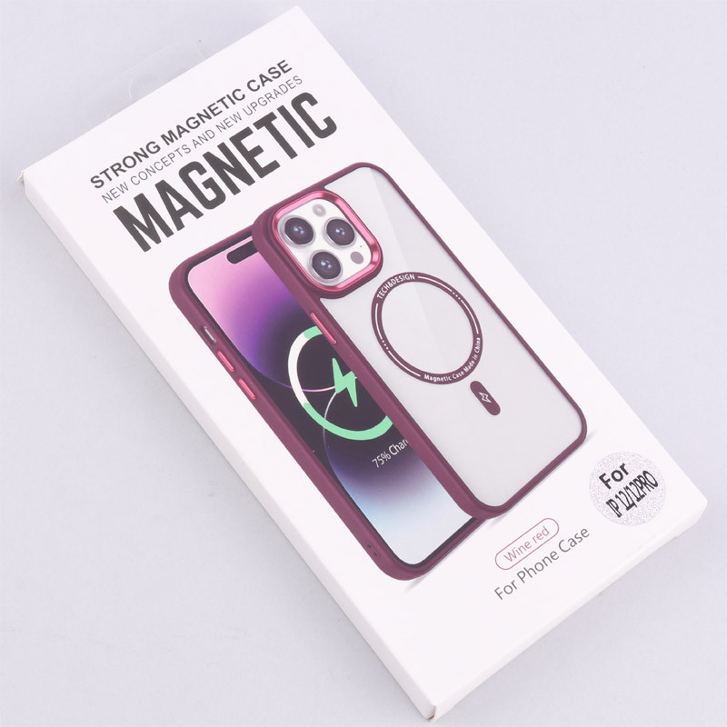 قاب شفاف magnetic اصلی مگ سیف iPhone 12