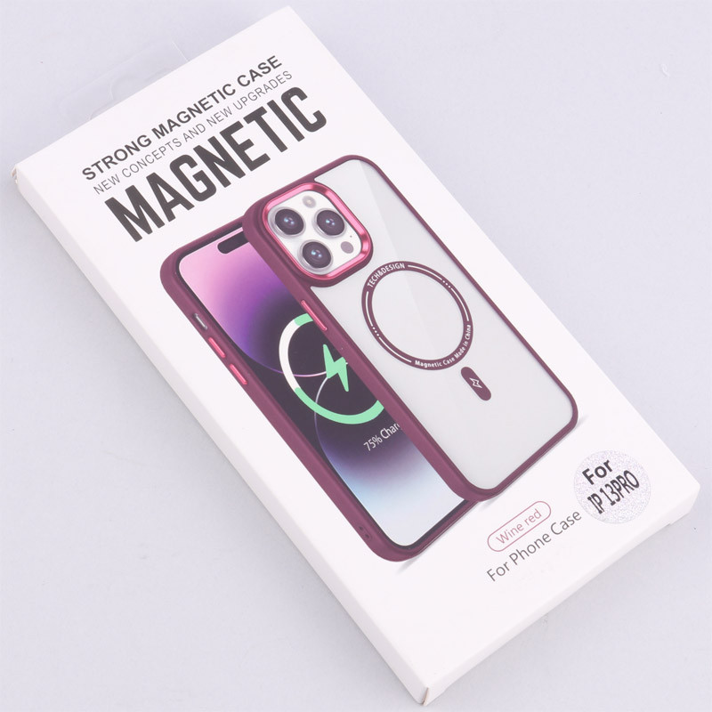 قاب شفاف magnetic اصلی مگ سیف iPhone 13 Pro