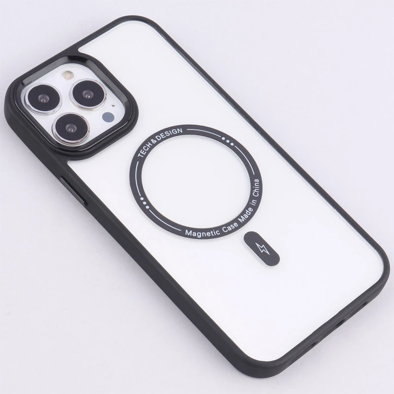 قاب شفاف magnetic اصلی مگ سیف iPhone 13 Pro Max