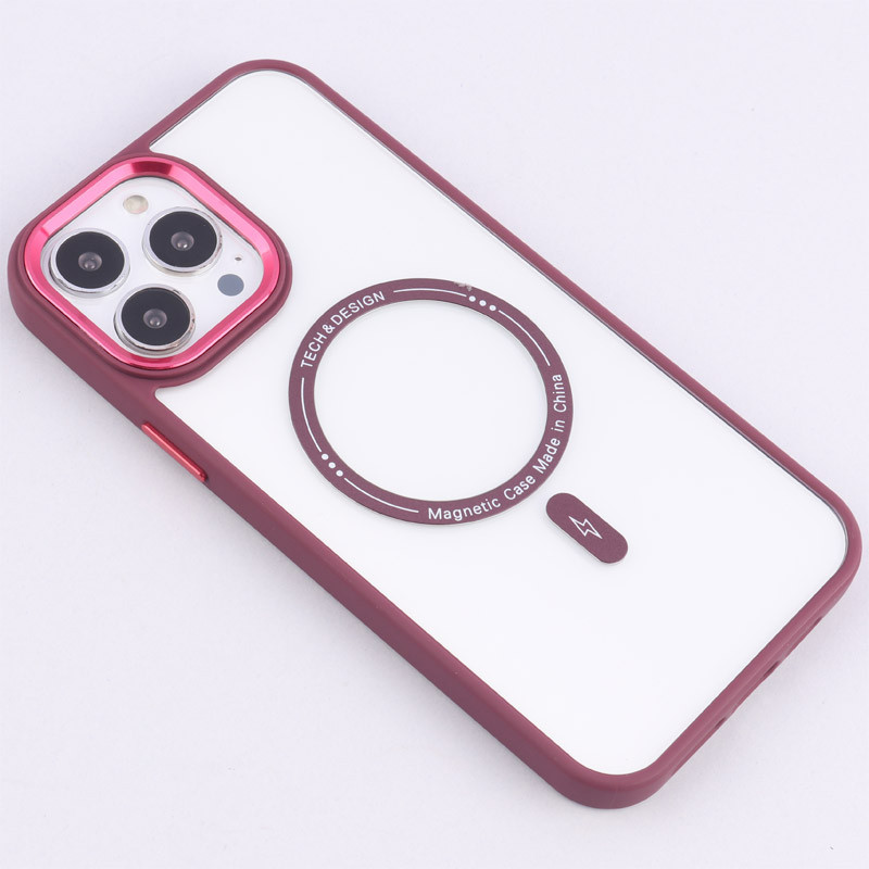 قاب شفاف magnetic اصلی مگ سیف iPhone 13 Pro Max
