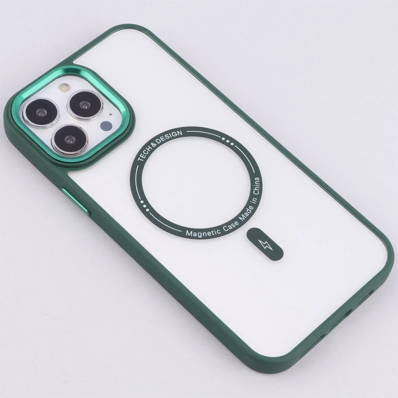 قاب شفاف magnetic اصلی مگ سیف iPhone 13 Pro Max