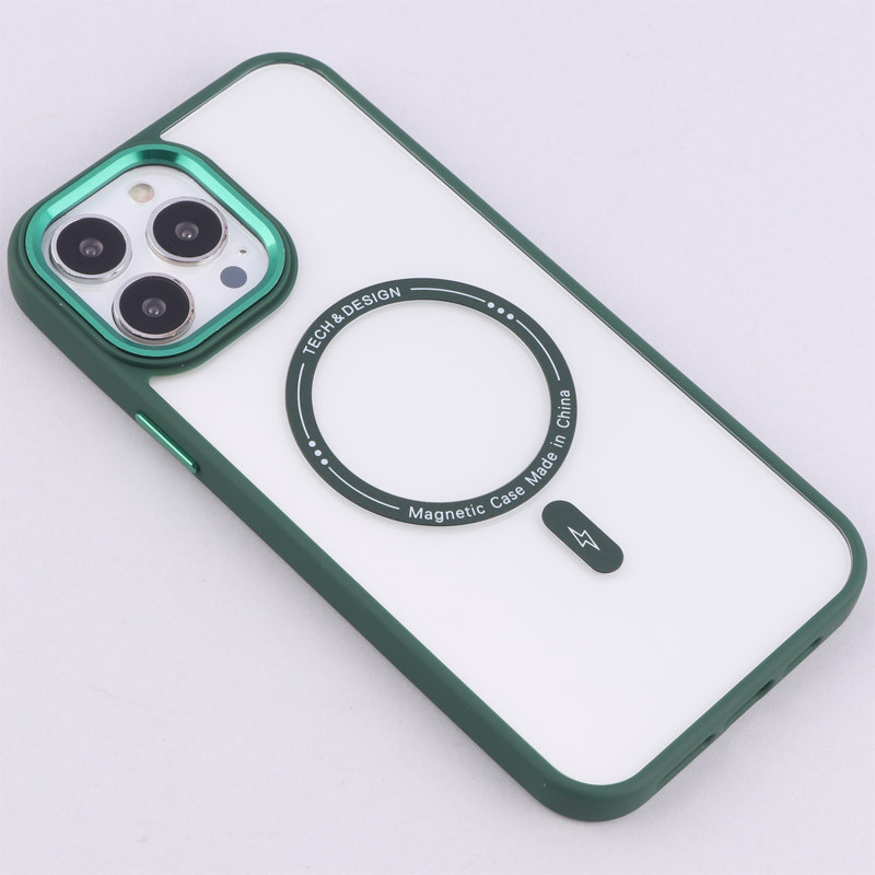 قاب شفاف magnetic اصلی مگ سیف iPhone 13 Pro Max