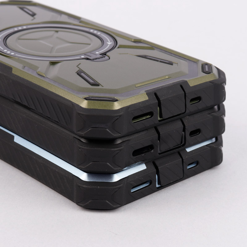 قاب ضد ضربه Metal Armor استند شو iPhone 13