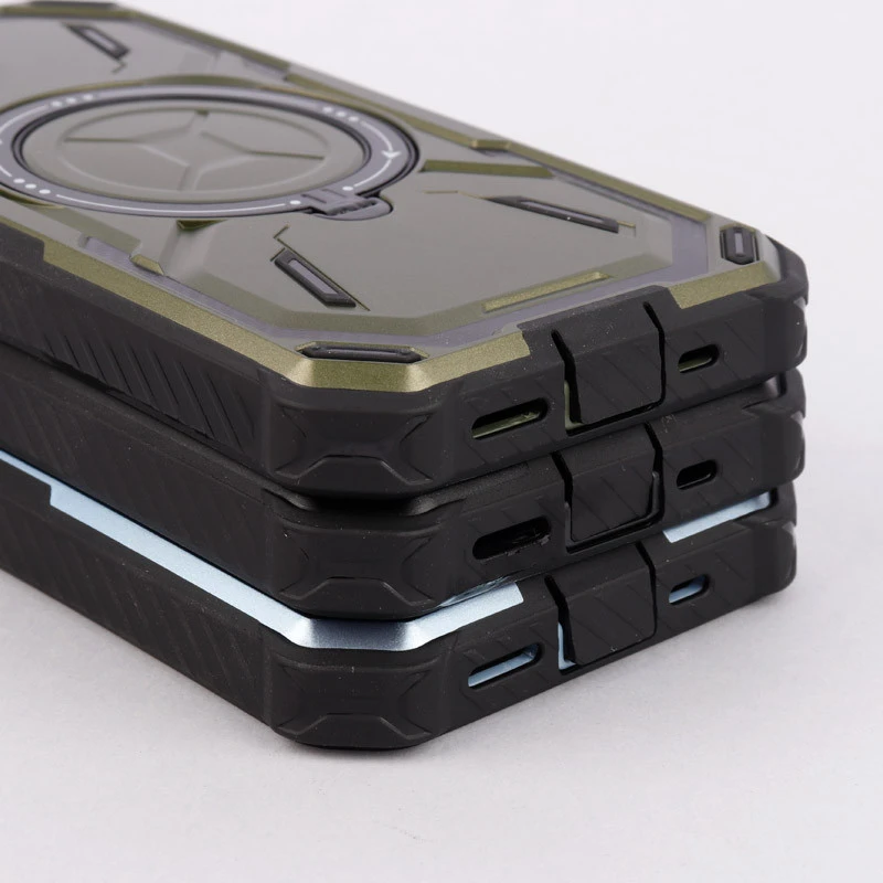 قاب ضد ضربه Metal Armor استند شو iPhone 13