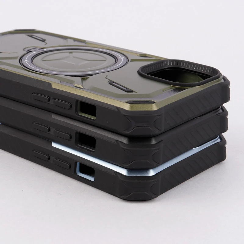 قاب ضد ضربه Metal Armor استند شو iPhone 13