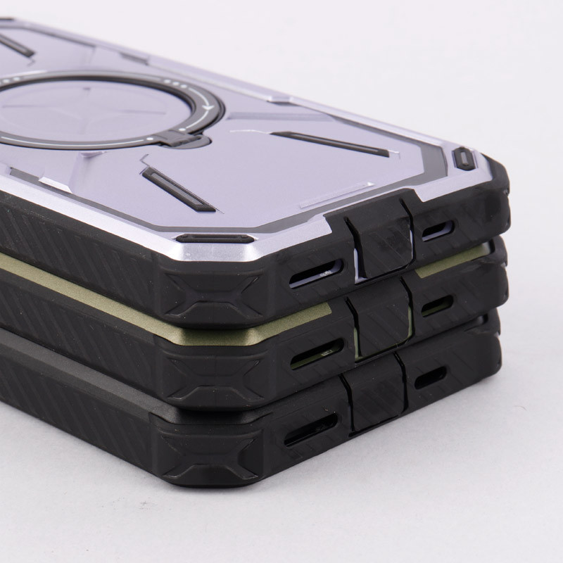 قاب ضد ضربه Metal Armor استند شو iPhone 13 Pro Max