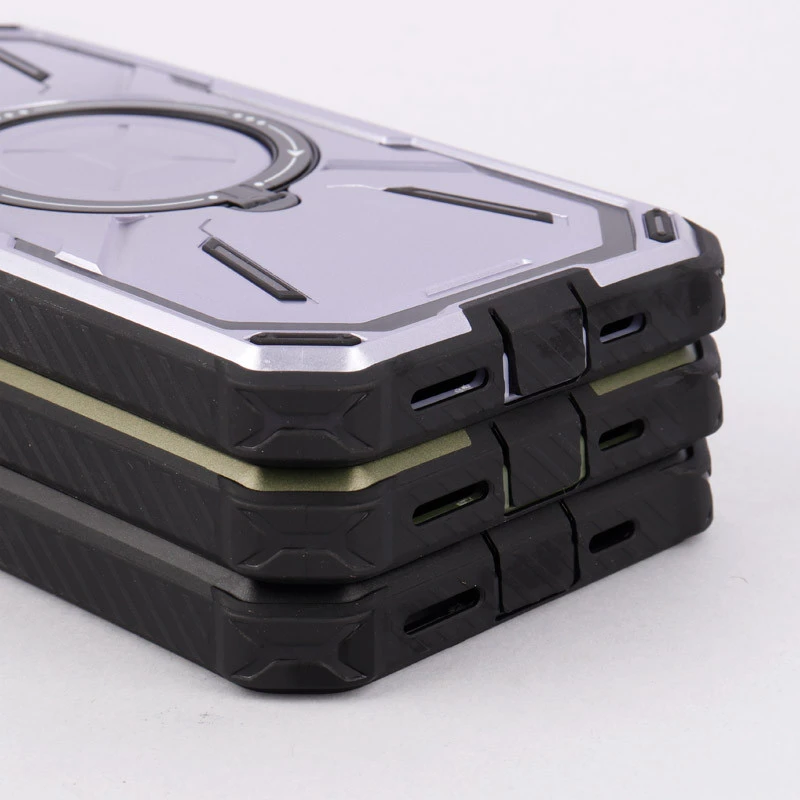 قاب ضد ضربه Metal Armor استند شو iPhone 13 Pro Max