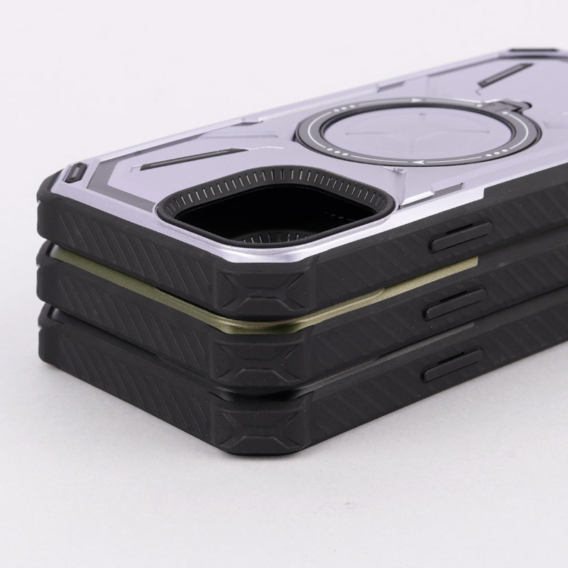 قاب ضد ضربه Metal Armor استند شو iPhone 13 Pro Max