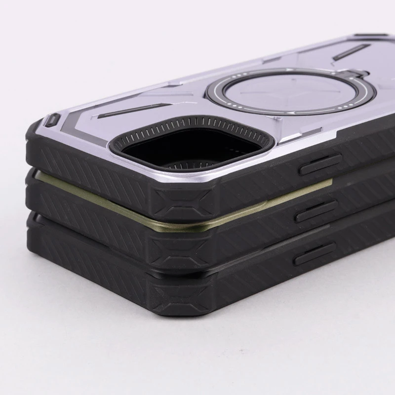 قاب ضد ضربه Metal Armor استند شو iPhone 13 Pro Max
