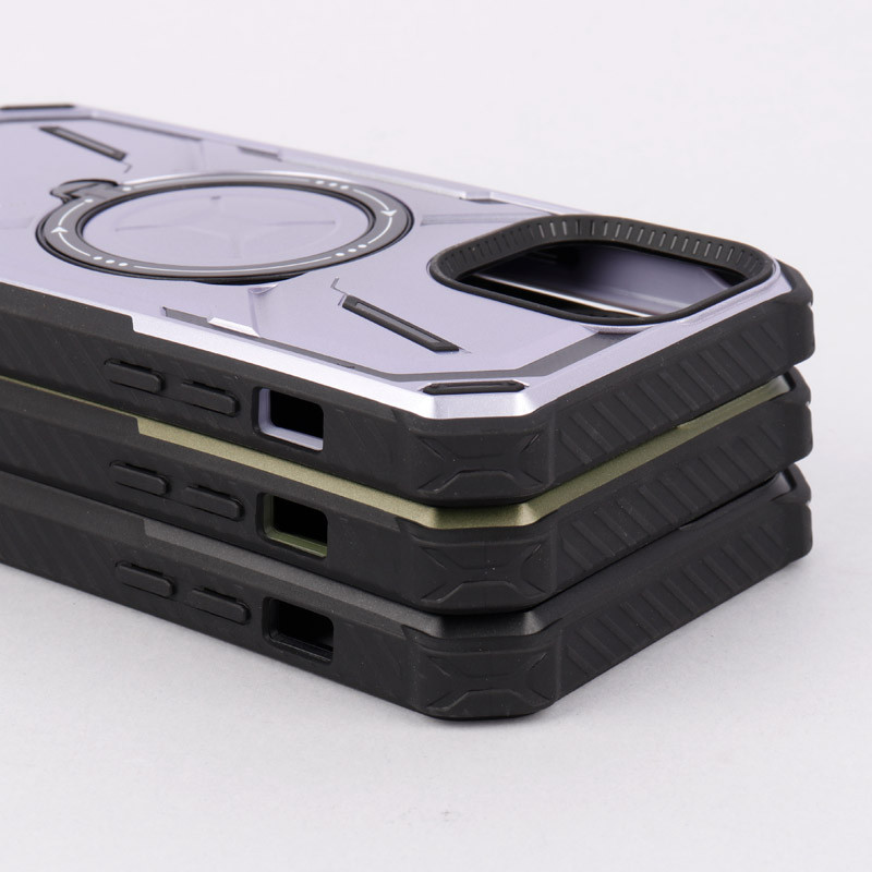 قاب ضد ضربه Metal Armor استند شو iPhone 13 Pro Max