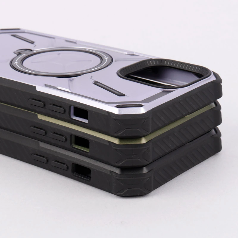 قاب ضد ضربه Metal Armor استند شو iPhone 13 Pro Max